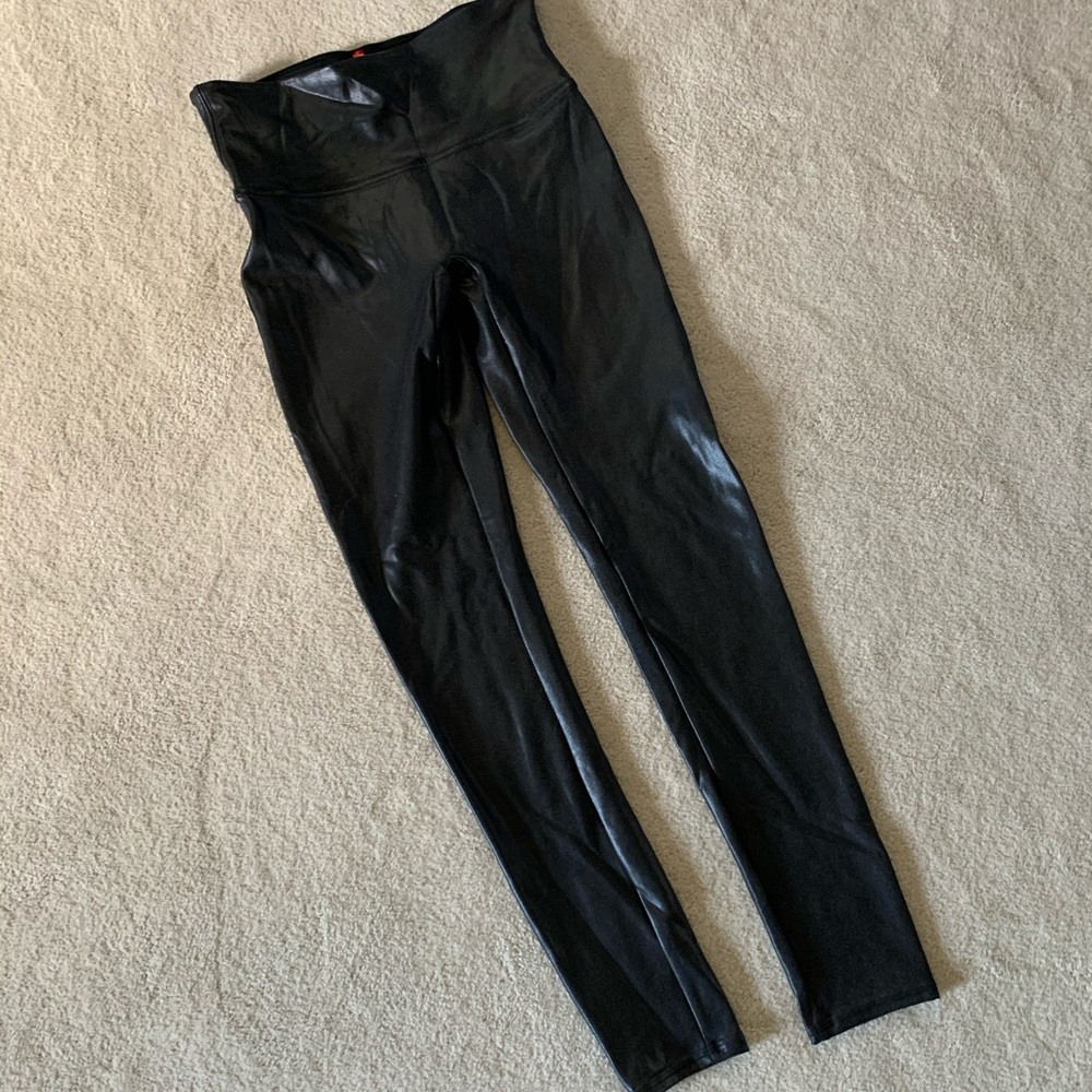 Spanx Faux Leather Leggings
